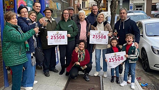 'La bellota de la fortuna' reparte diez décimos de uno de los cuartos premios