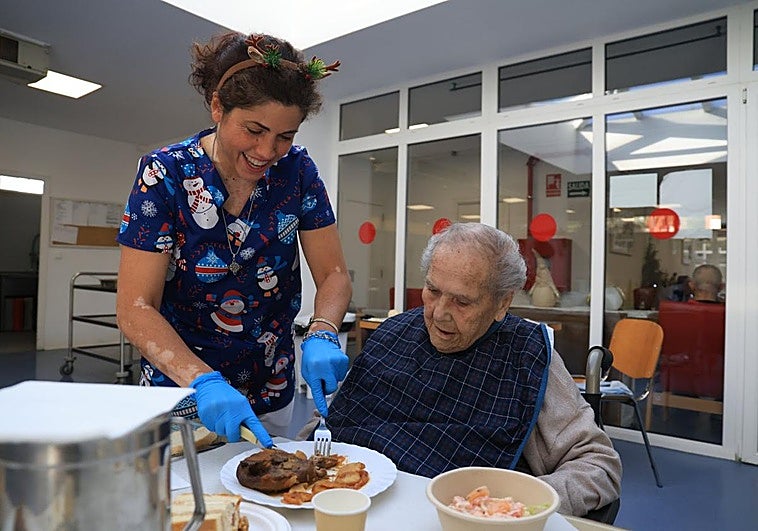 Marisco y cordero para que la Navidad llegue a residencias y hospitales