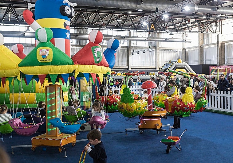 Iberocio convierte Ifeba en parque de atracciones hasta el próximo martes