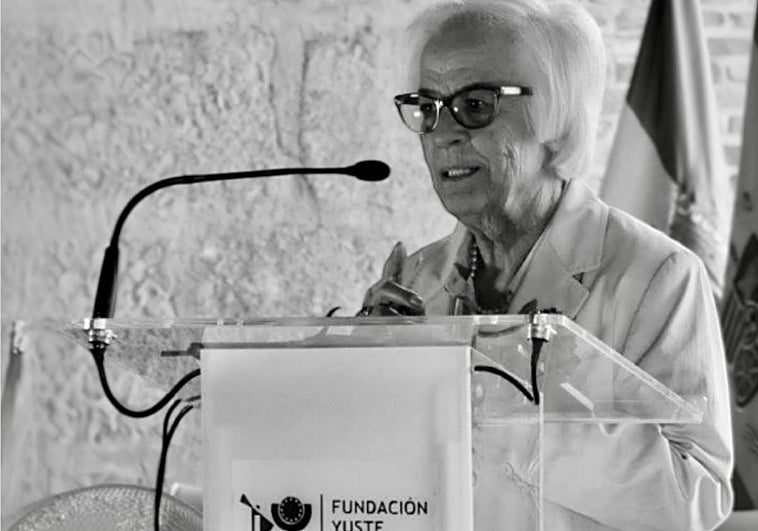 La Fundación Yuste lamenta la muerte de Manuela Mendonça