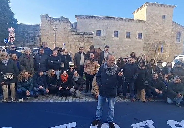 Abogados y procuradores extremeños se concentran en Mérida para exigir su paso a la Seguridad Social