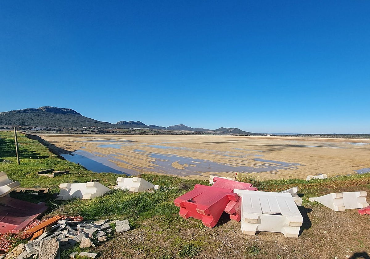 Parcela adquirida por la empresa para la fábrica de materiales para cátodos de baterías.