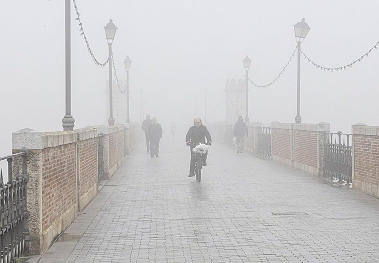 Extremadura, cubierta por la niebla