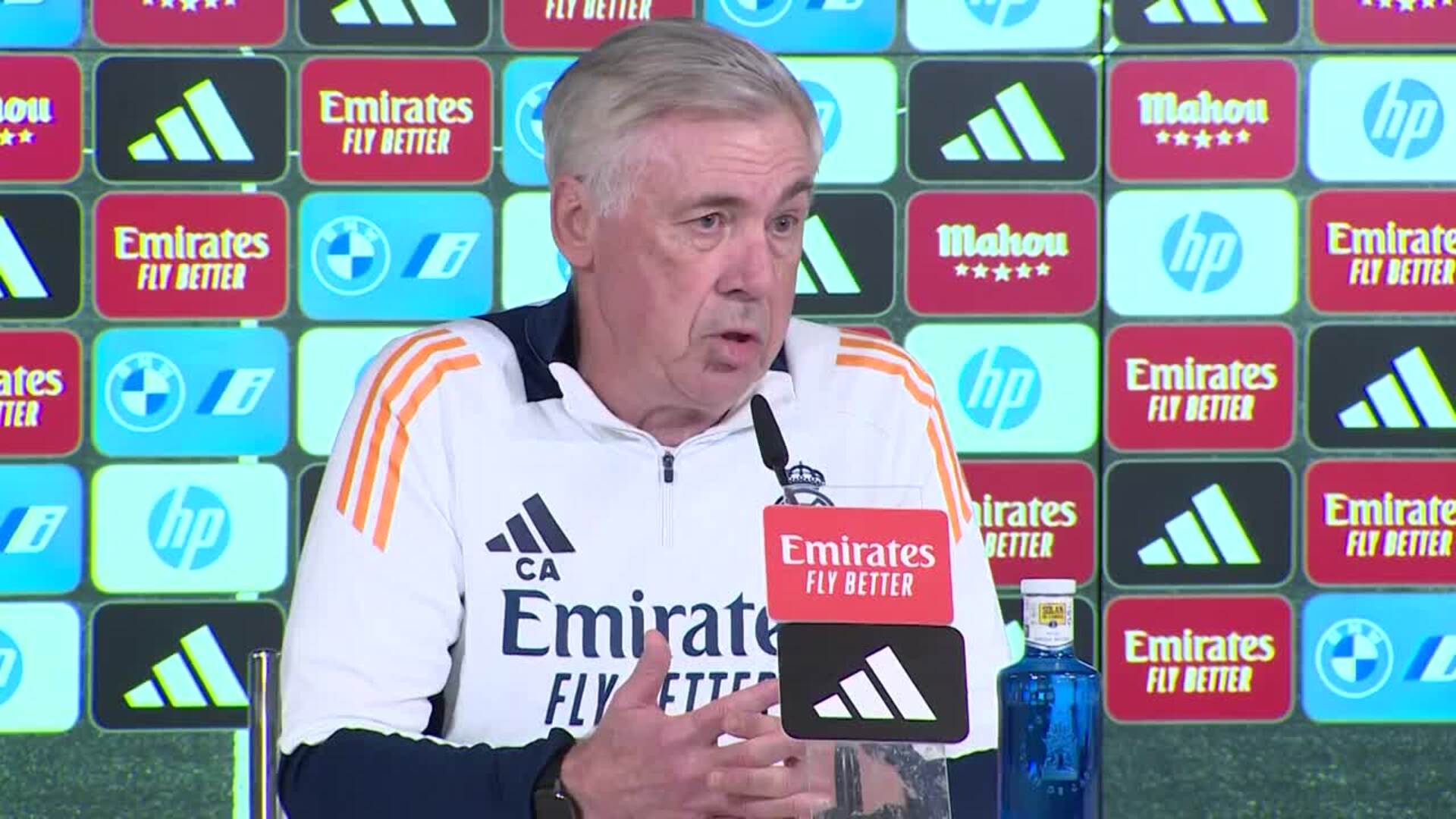 Ancelotti: "Tebas puede quedarse tranquilo, nadie de nosotros ha perdido la cabeza"