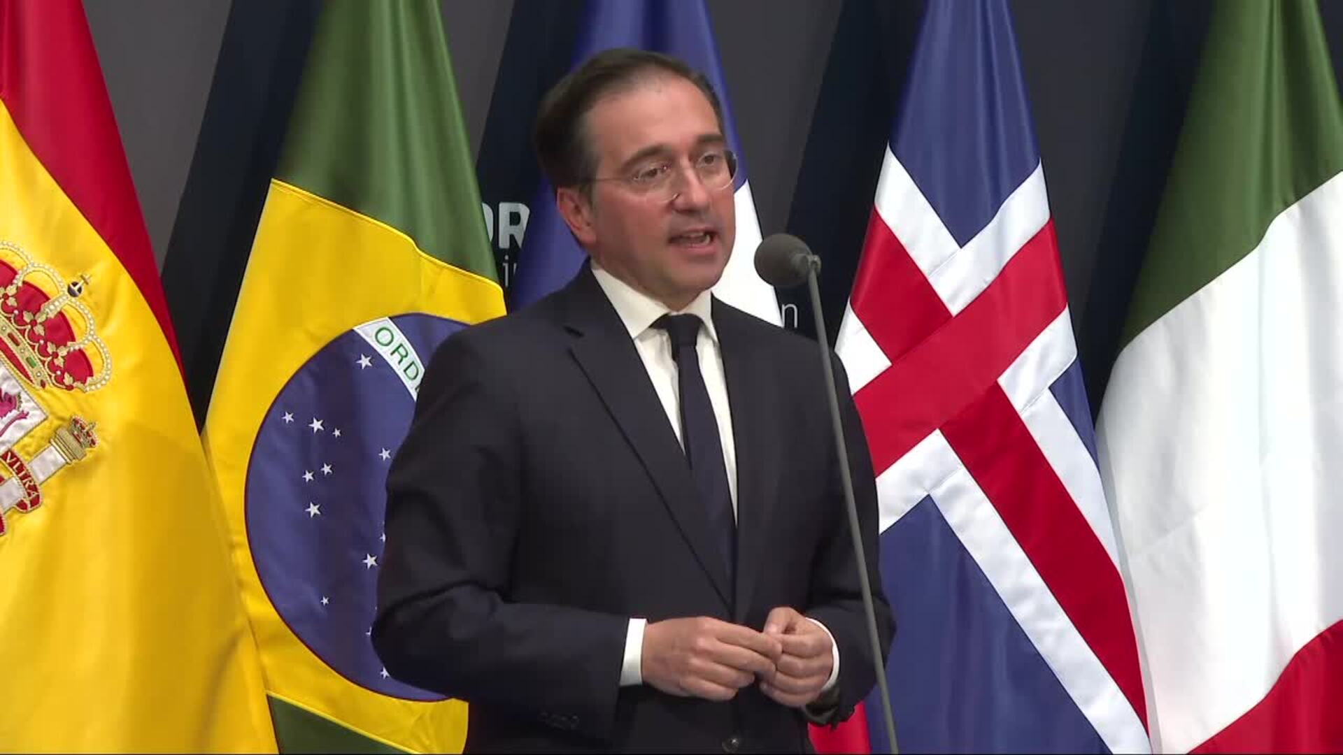 Albares defiende la entrada de ayuda humanitaria en Gaza sin impedimentos