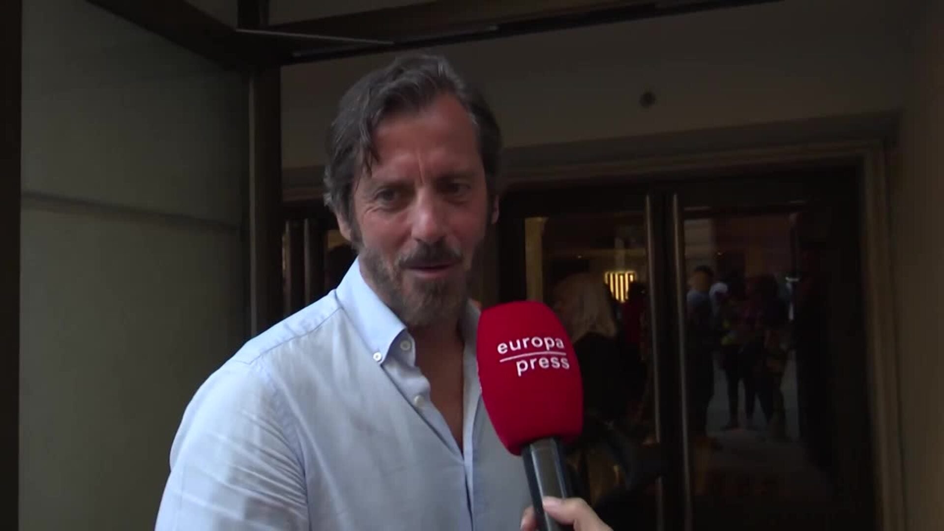 Quique Sánchez Flores, nervioso ante la boda de su hija Patricia