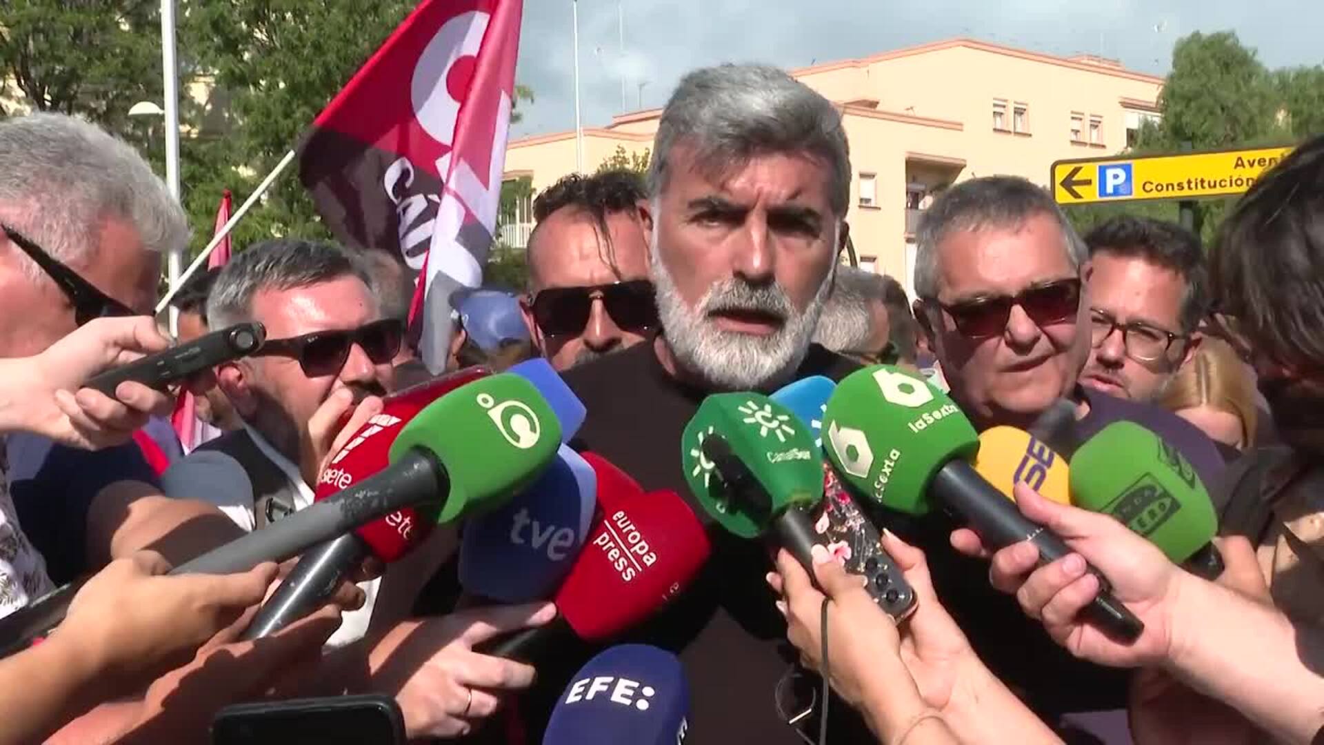 Más de 5.000 personas se manifiestan por convenio "digno" para trabajadores del metal en Cádiz