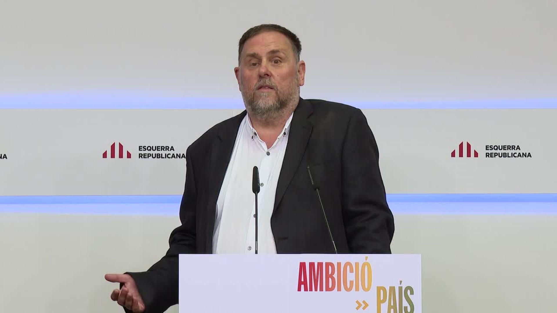ERC pedirá en el Congreso que Catalunya gestione el IRPF y "en el futuro" todos los impuestos