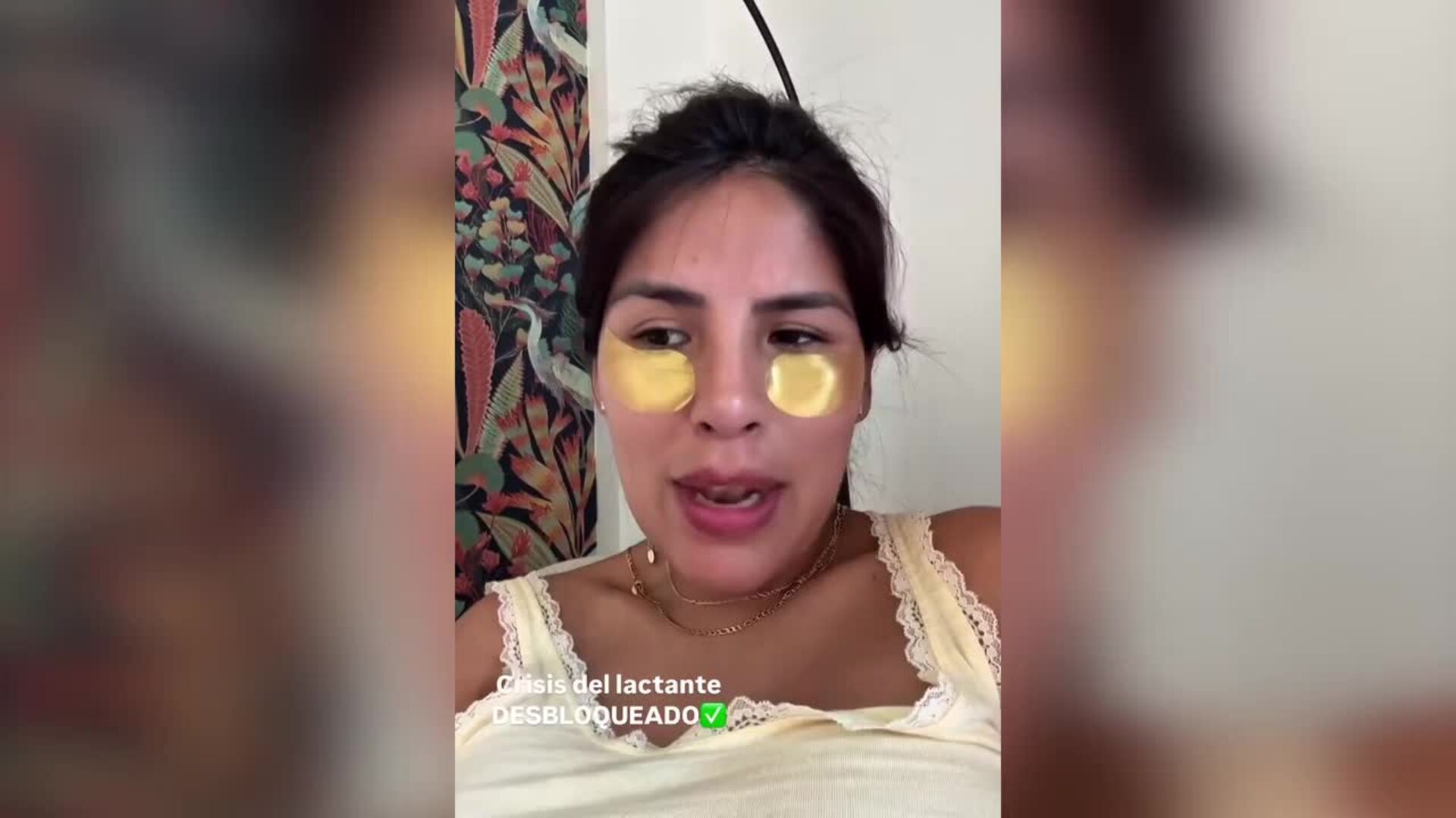 Isa Pantoja celebra el primer mes de su hijo Cairo: "Ha llegado la crisis del lactante"