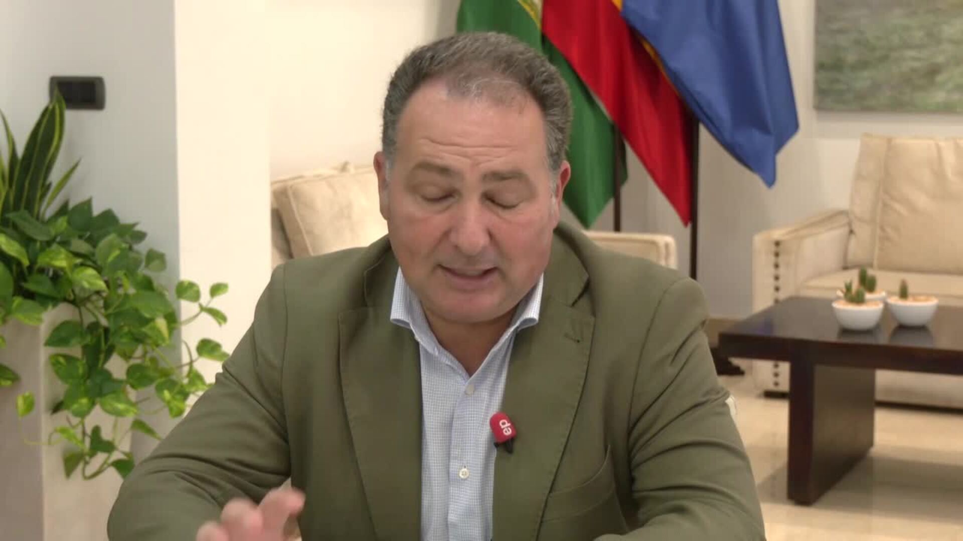Toscano destaca la "deuda cero" de la Diputación de Huelva que la hace "más confiable"
