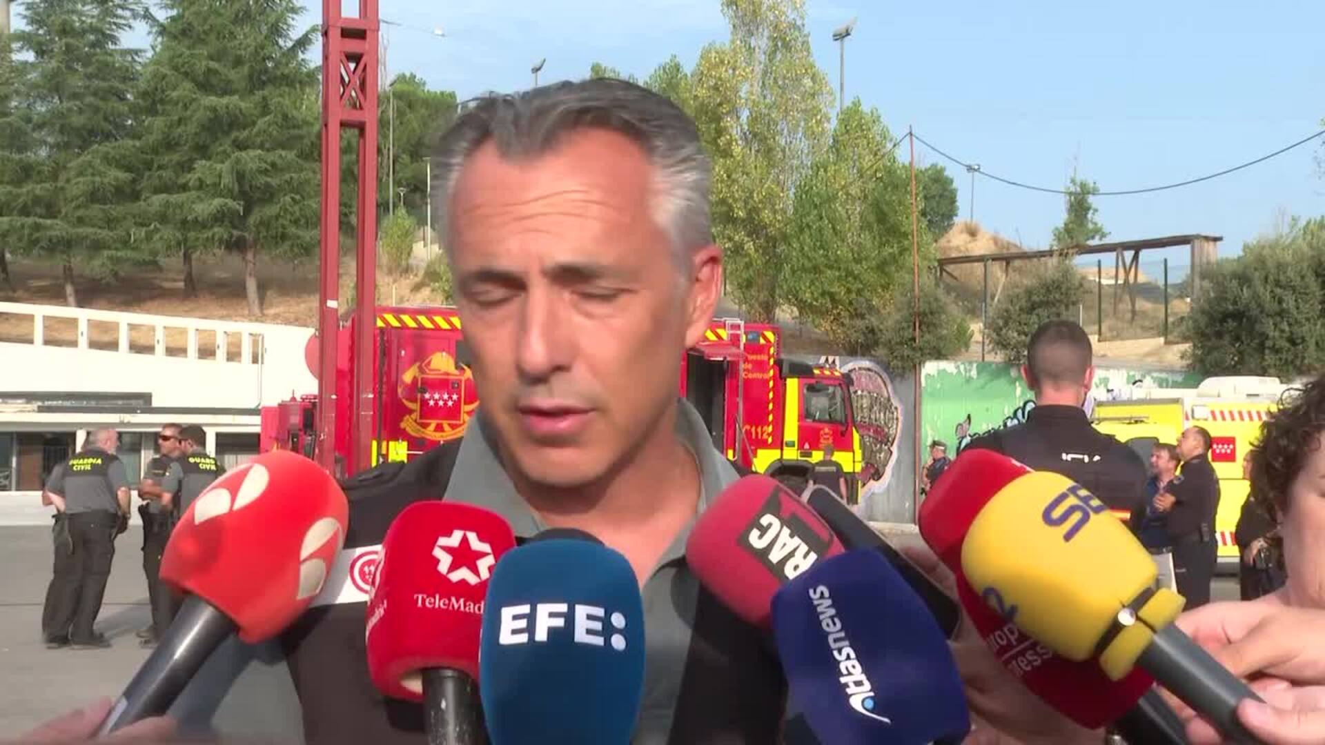 La Comunidad espera dar por controlado el incendio de Tres Cantos a lo largo de esta mañana