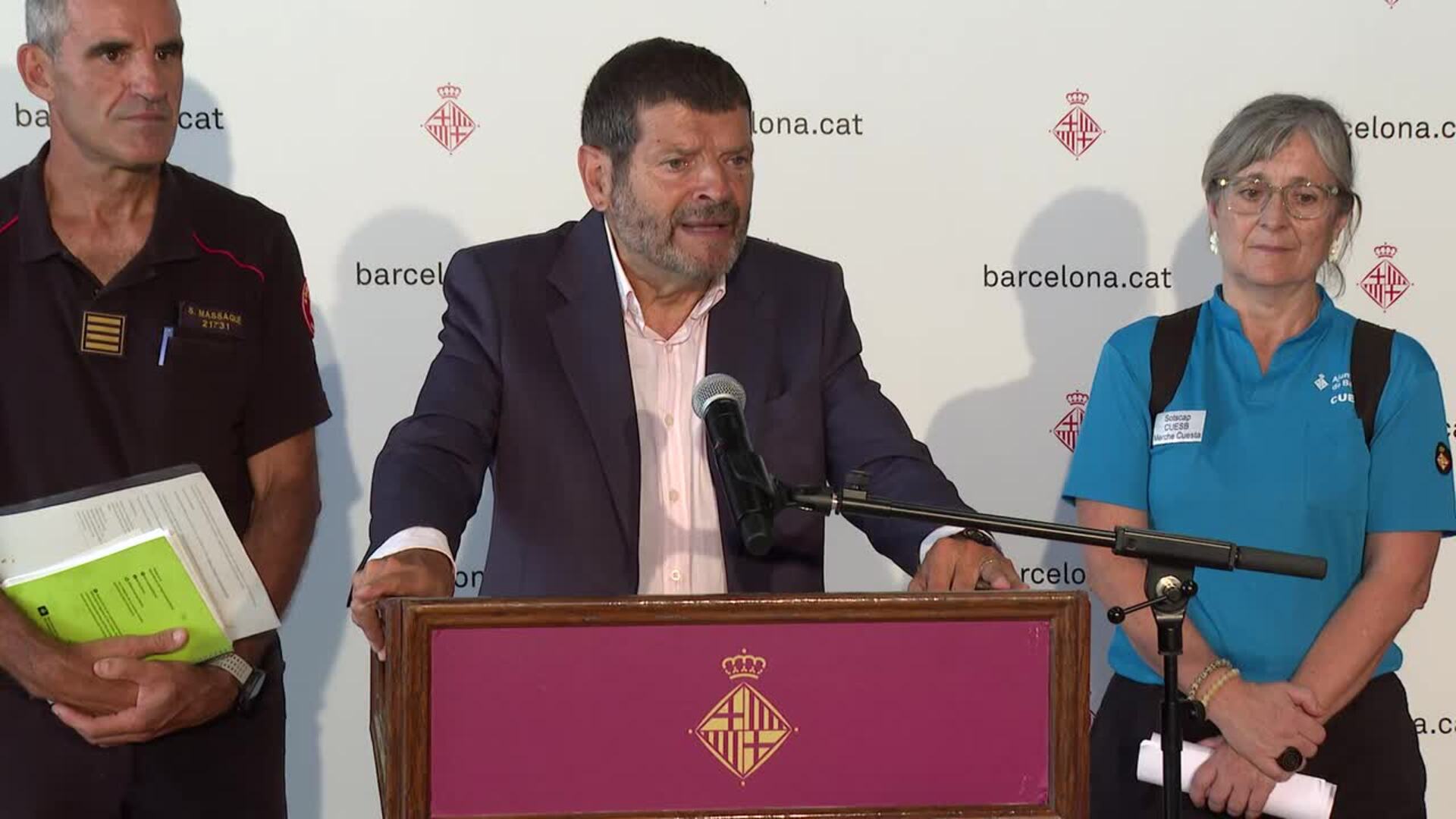 El Ayuntamiento de Barcelona asegura haber hecho "todos los esfuerzos" con los socorristas