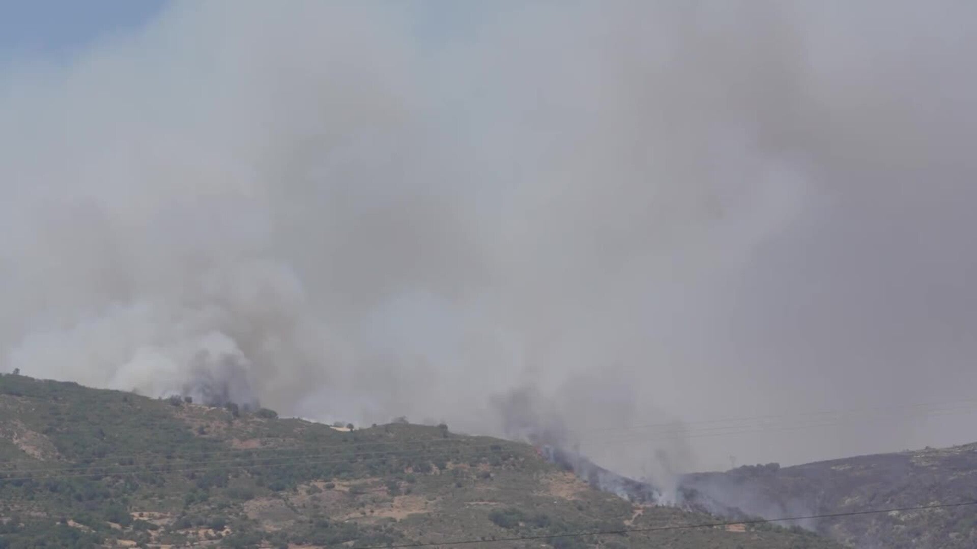 AEMET avisa de que el peligro de incendios seguirá hasta el lunes