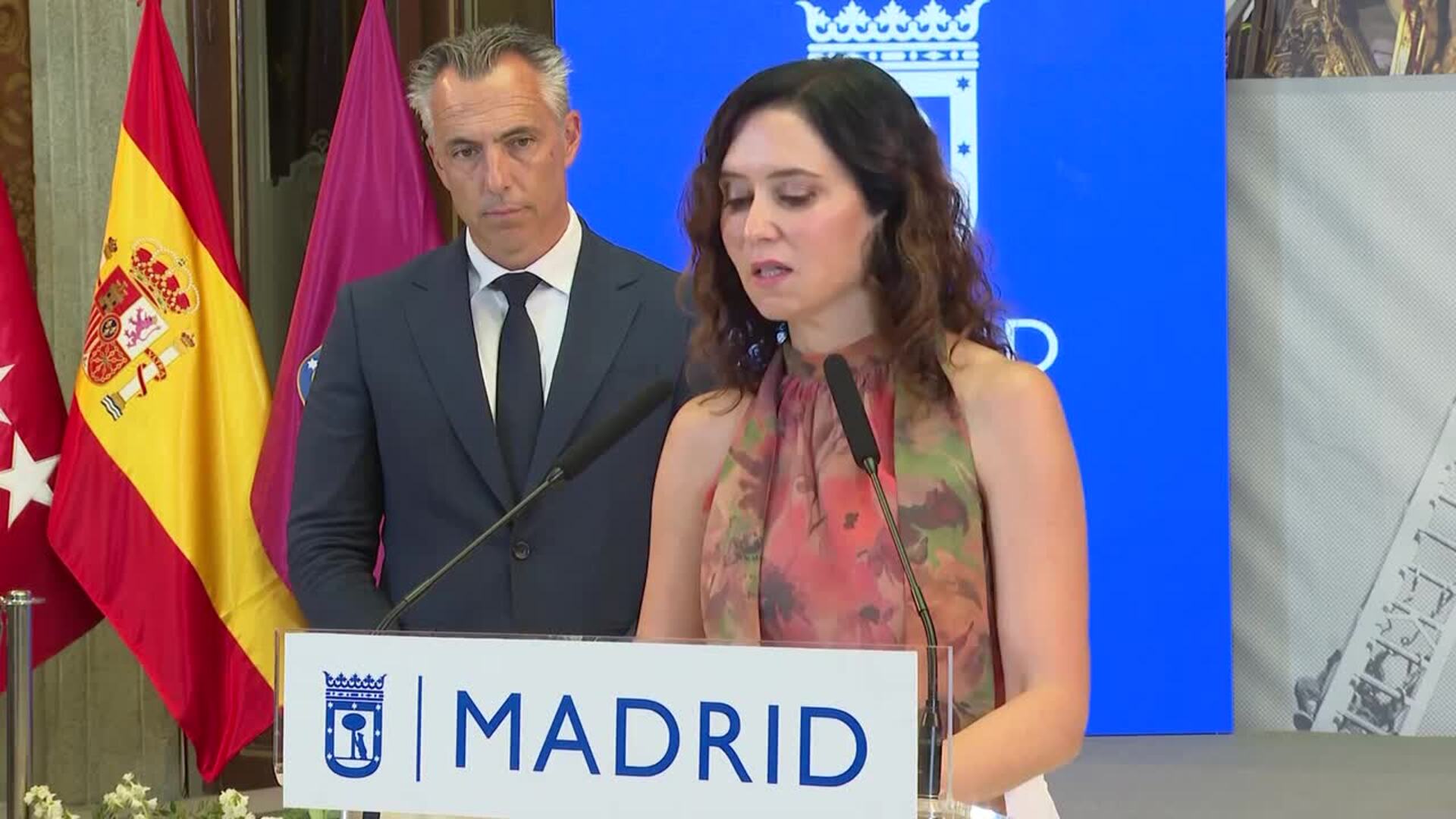 Ayuso dice que "sorprende" la huelga de bomberos en la Comunidad de Madrid