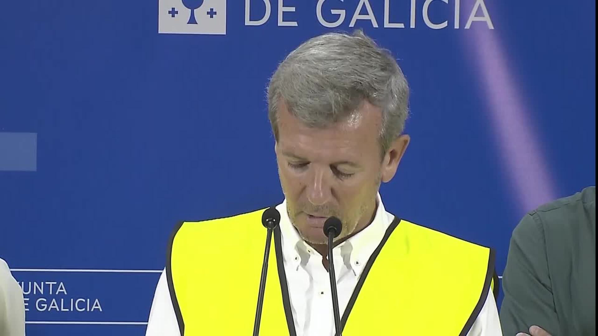 Alfonso Rueda pide a Sánchez que movilice "cuanto antes" a las Fuerzas Armadas