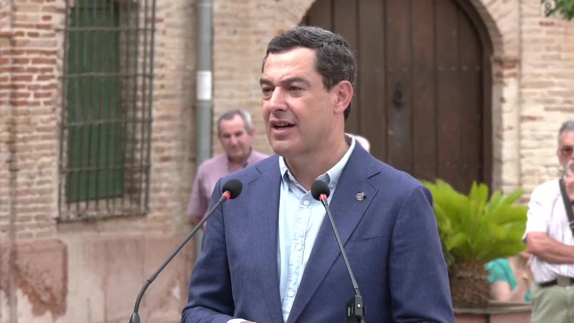 Moreno apoya las medidas de Feijóo y pide castigos severos para pirómanos