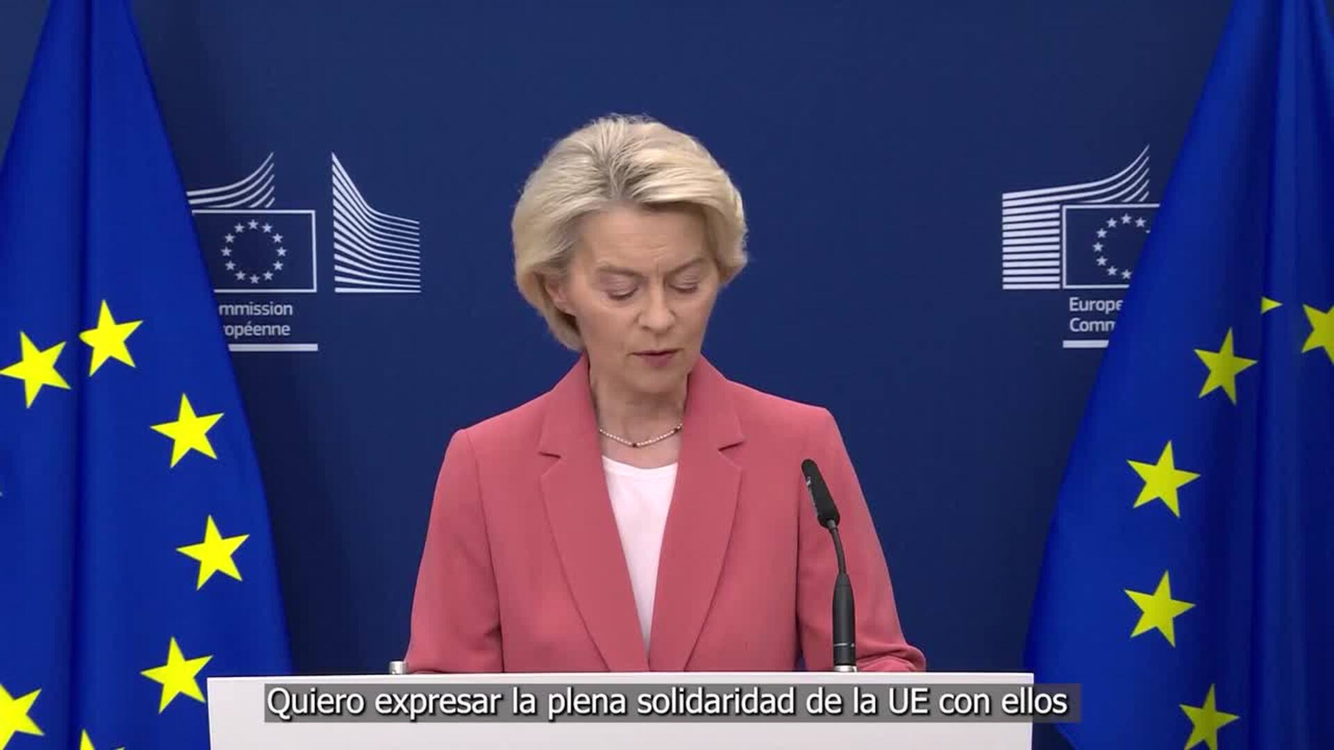Von der Leyen arranca este viernes una gira por los siete países UE colindantes con Rusia