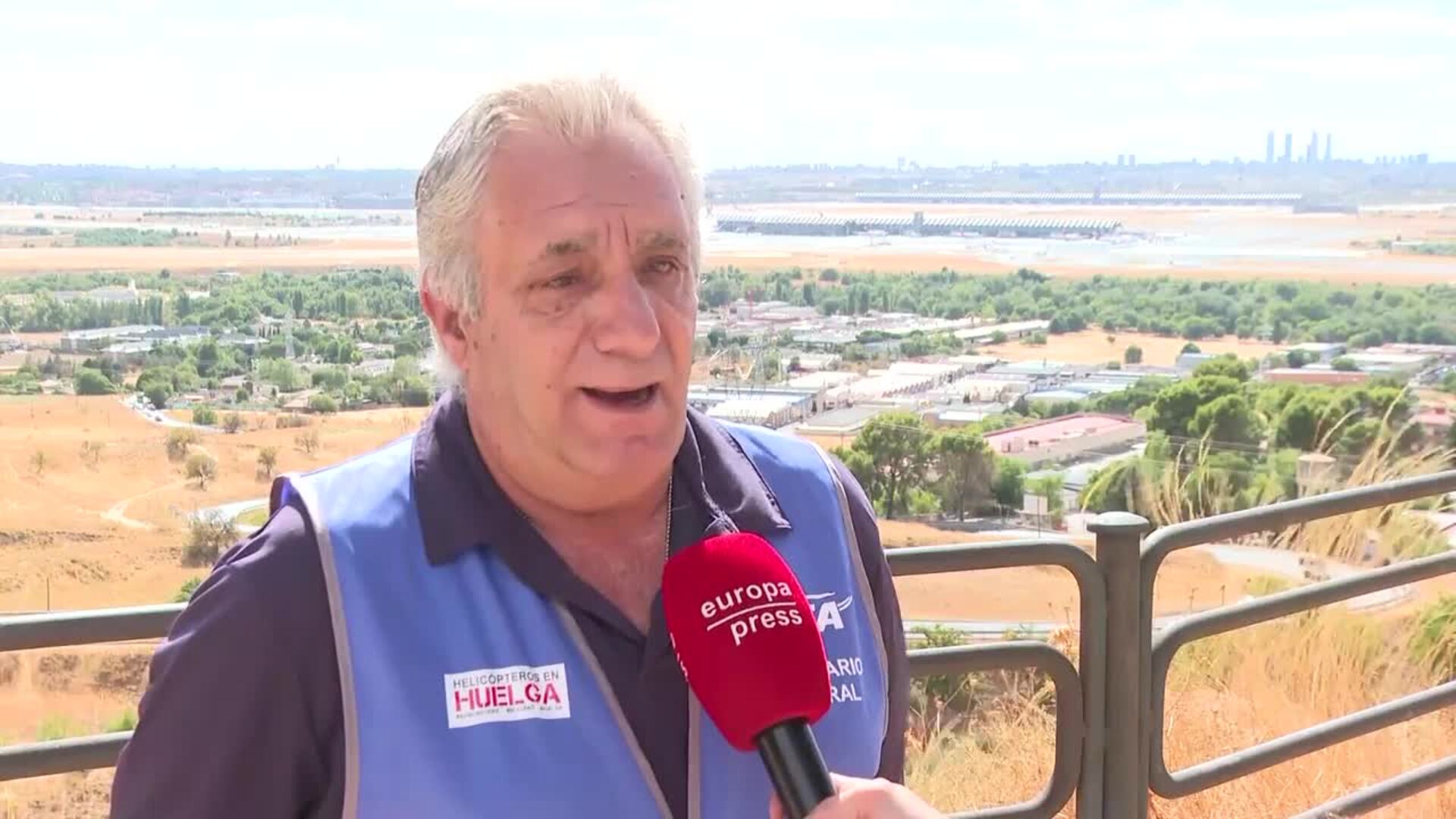 Los pilotos de emergencias inician la huelga que fue pospuesta por la ola de incendios