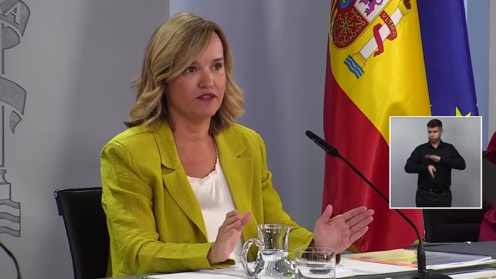 Alegría traslada la confianza del Gobierno en la inocencia del fiscal general