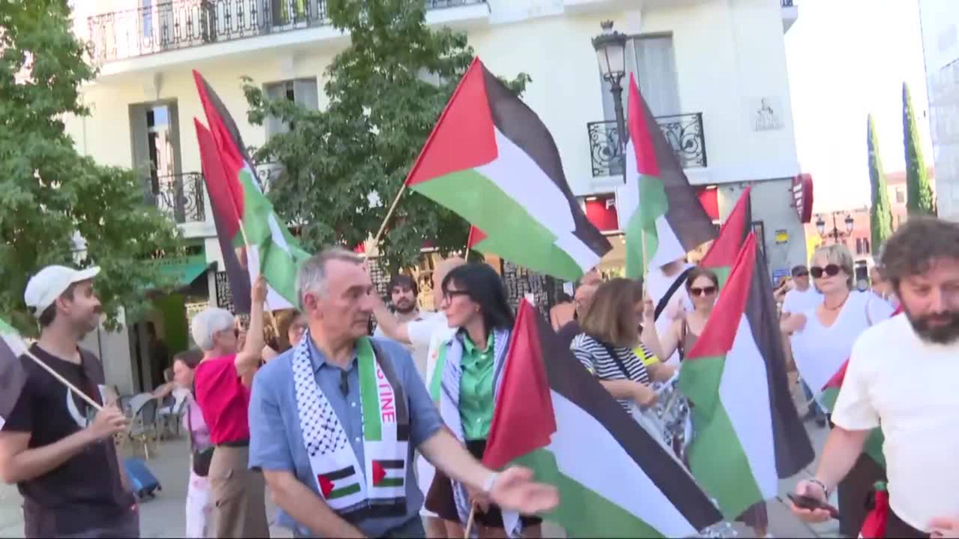 Arranca la última etapa de La Vuelta Ciclista al grito de protestas pro-Palestina