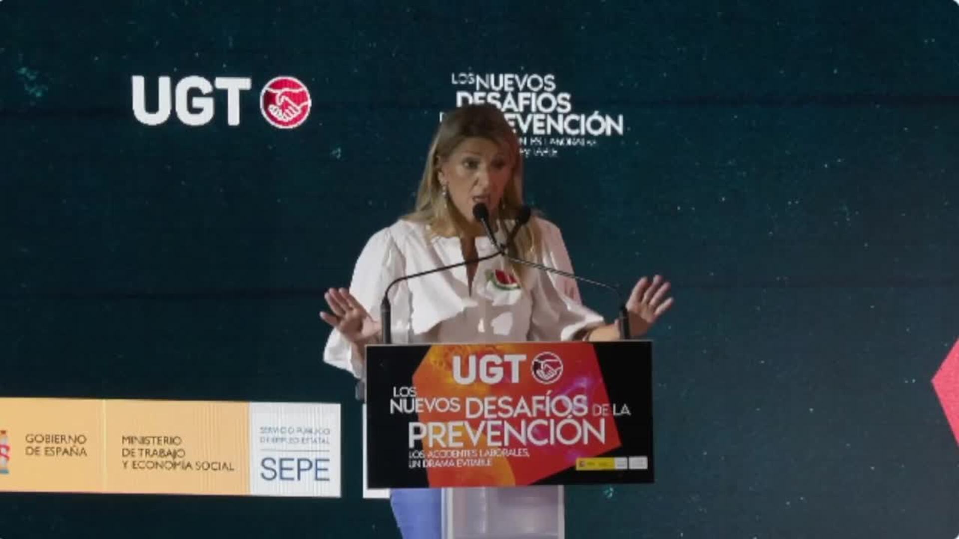 Díaz ve factible un acuerdo social contra la siniestralidad laboral antes de noviembre
