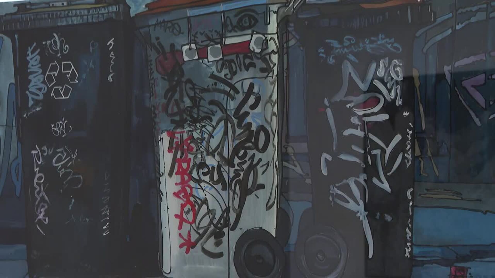 La Sala Ondare de Bilbao expone una muestra con motivo del 60º aniversario del graffiti