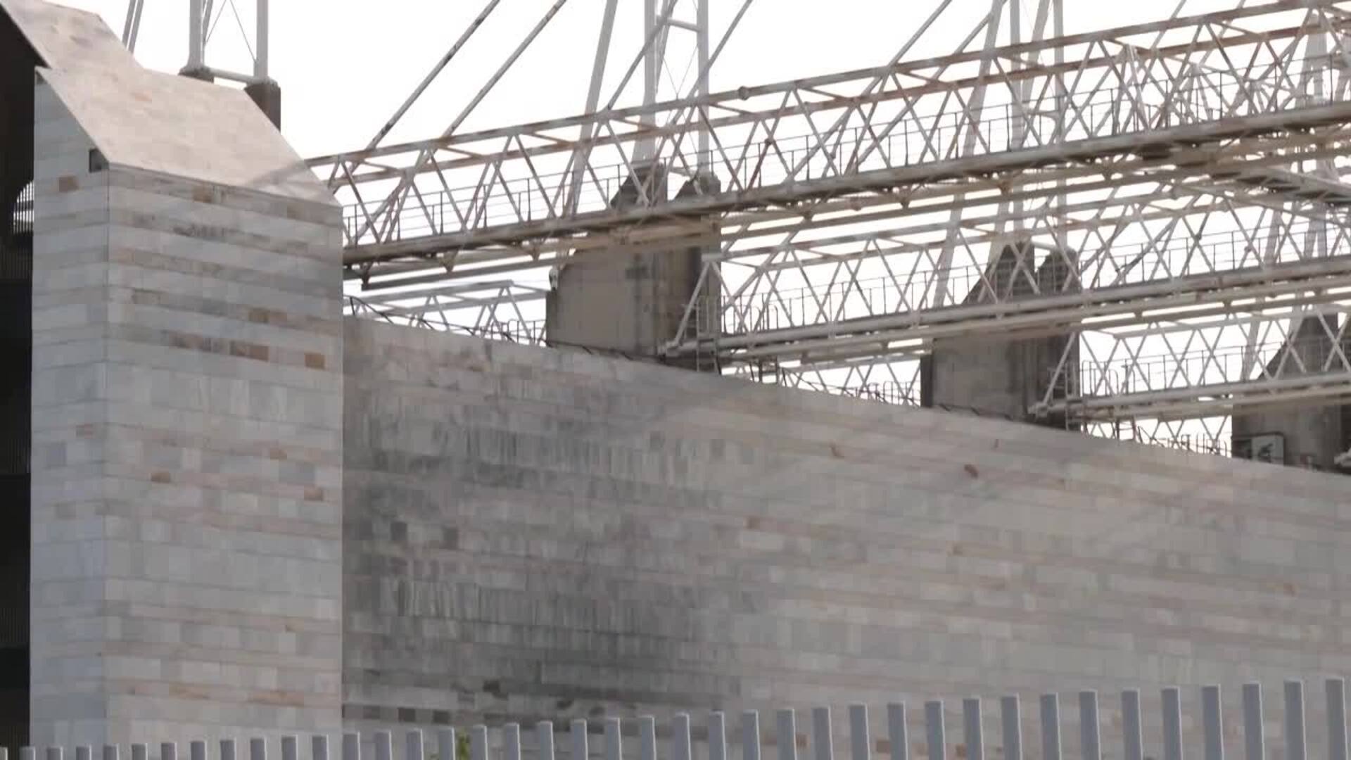 Auditorio Rocío Jurado (Sevilla) tras los recientes incendios