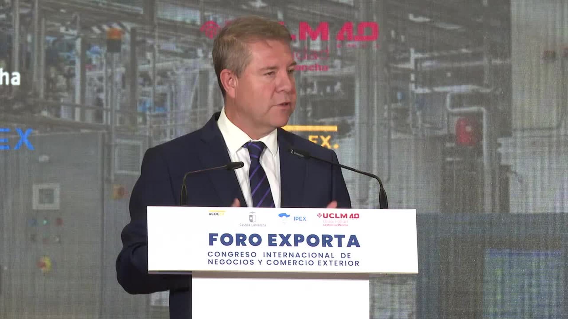 García-Page anuncia que el presupuesto del IPEX aumentará un 21,1 por ciento en 2026