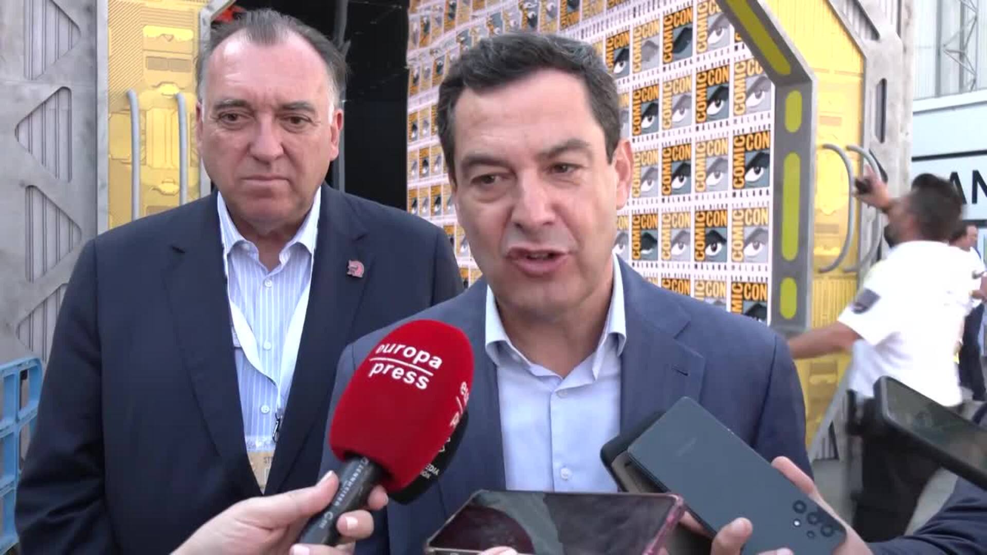 Moreno subraya un impacto de 50 millones tras la Comic-Con y apuesta por "corregir errores"