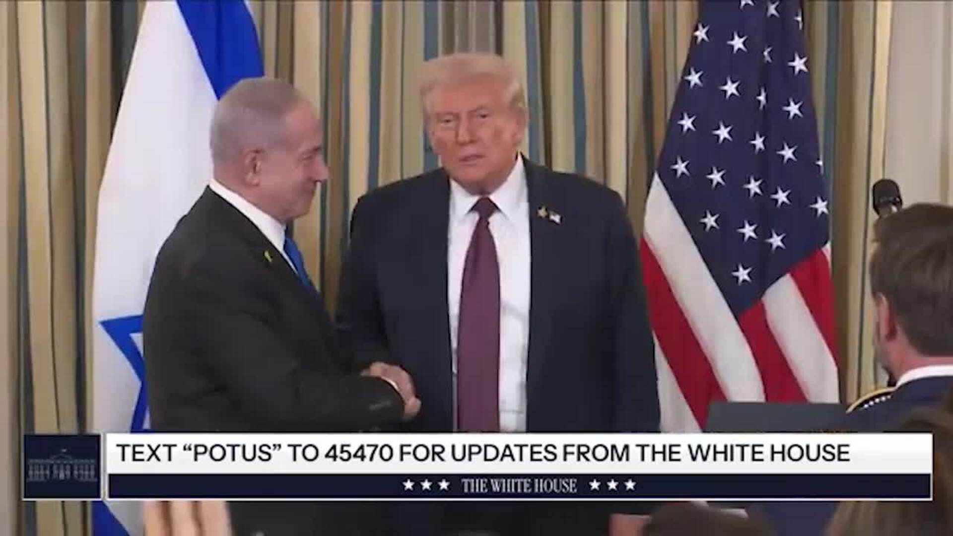 Netanyahu dice tras apoyar el plan de Trump que no aceptará la creación de un Estado palestino