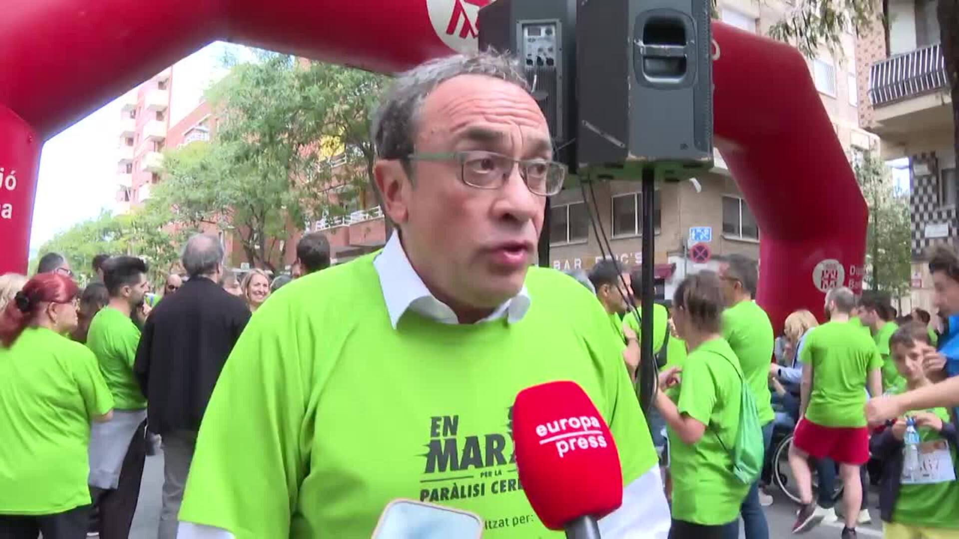 Josep Rull: "Esta carrera hace que Barcelona sea una gran ciudad y Catalunya un gran país"