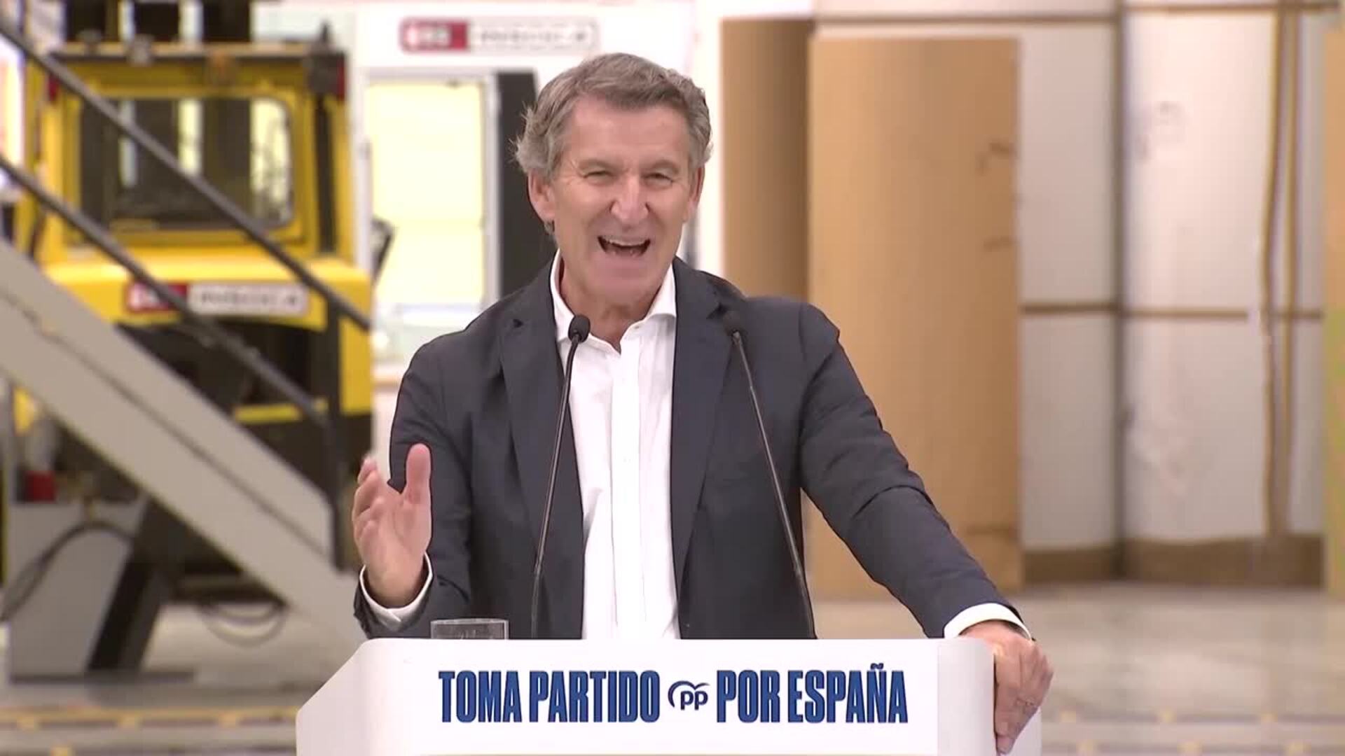 Feijóo dice que España tiene que dejar de ser "caro para el trabajador y barato para el jeta"