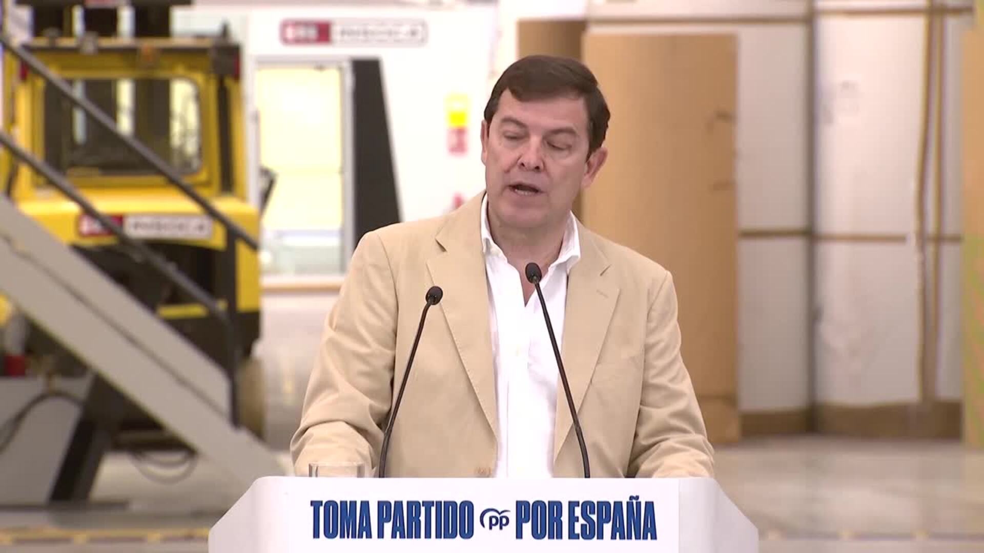 Mañueco señala que los autónomos son "los verdaderos protagonistas de España"