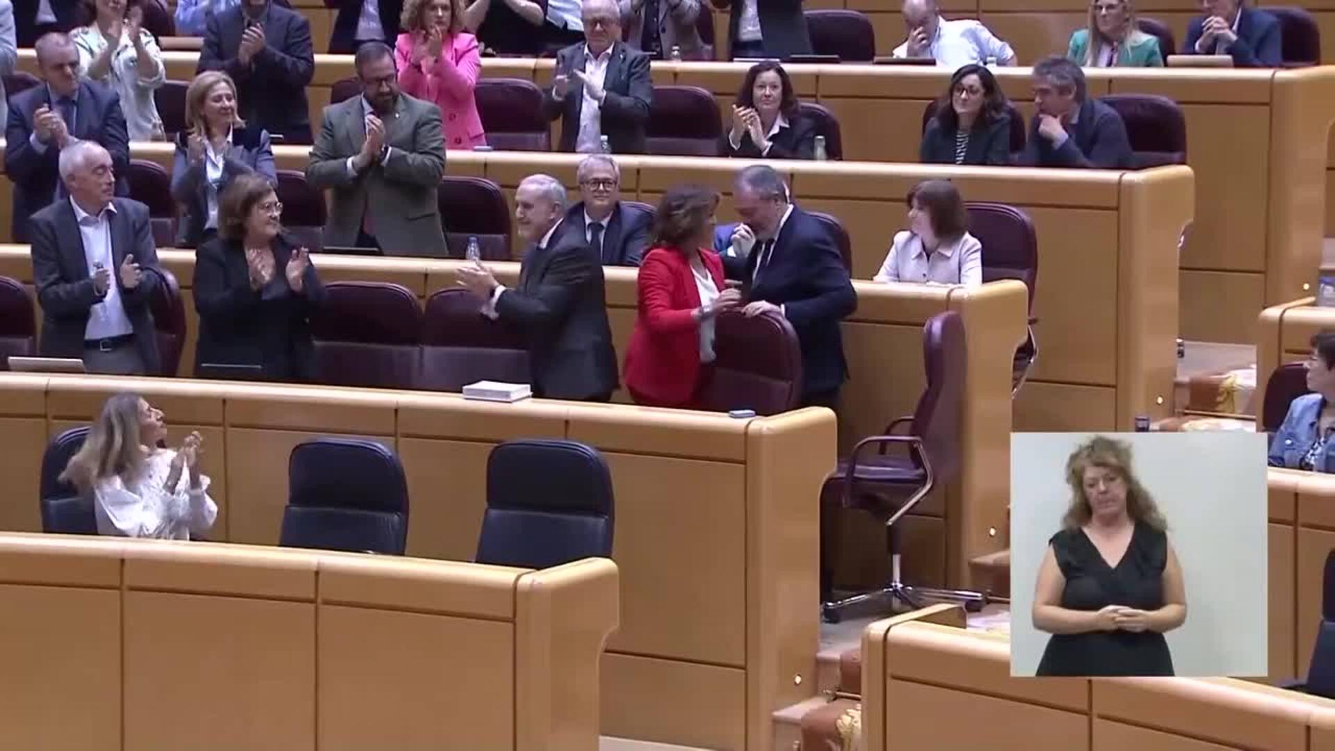 El Senado elige a Concha Andreu como nueva vicepresidenta segunda de la Cámara Alta