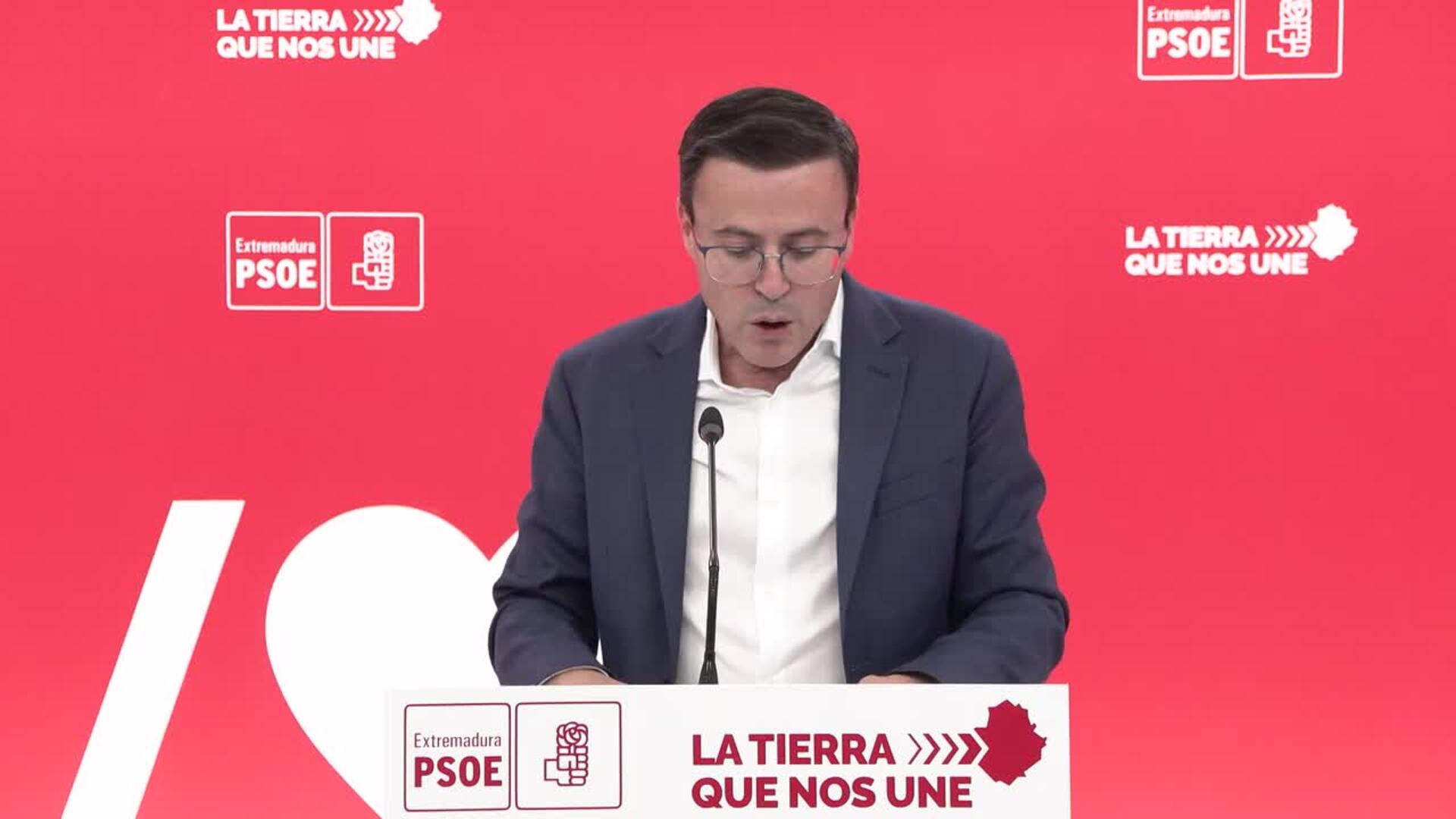 Gallardo será el candidato del PSOE de Extremadura sin primarias