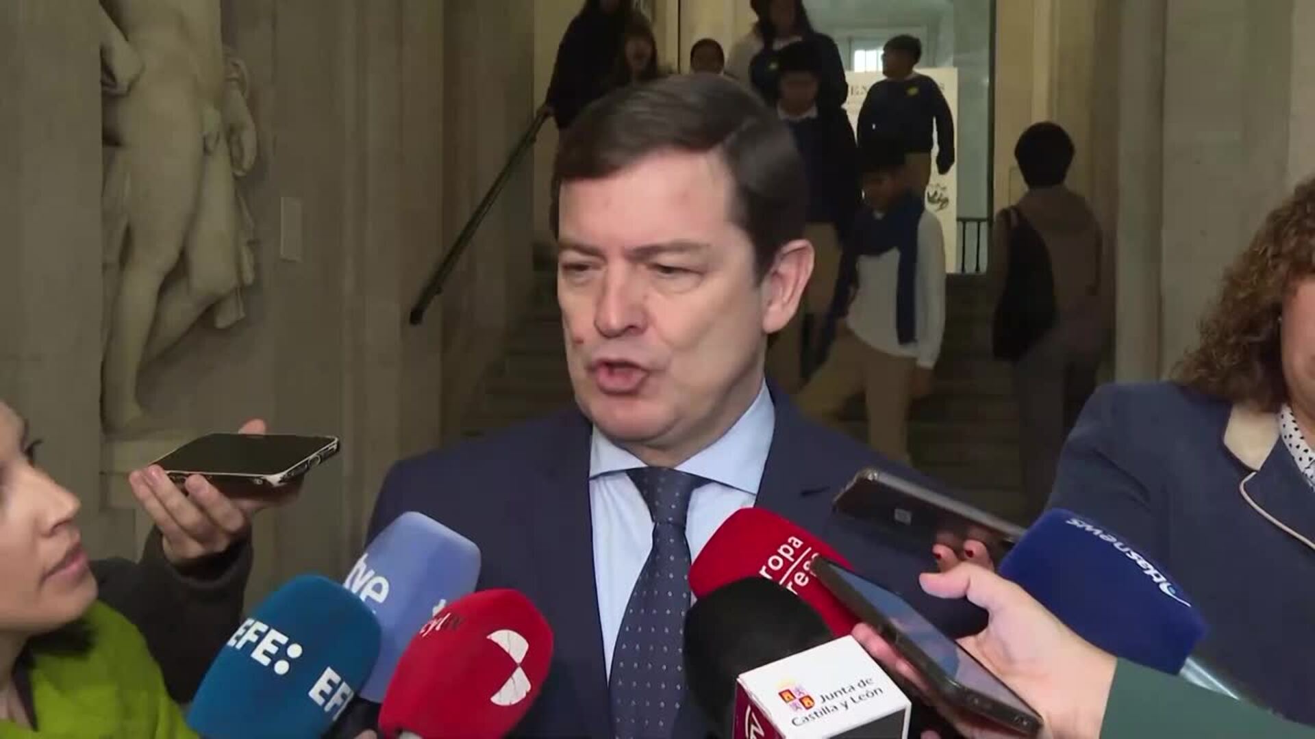Mañueco insiste en que no habrá adelanto electoral en Castilla y León