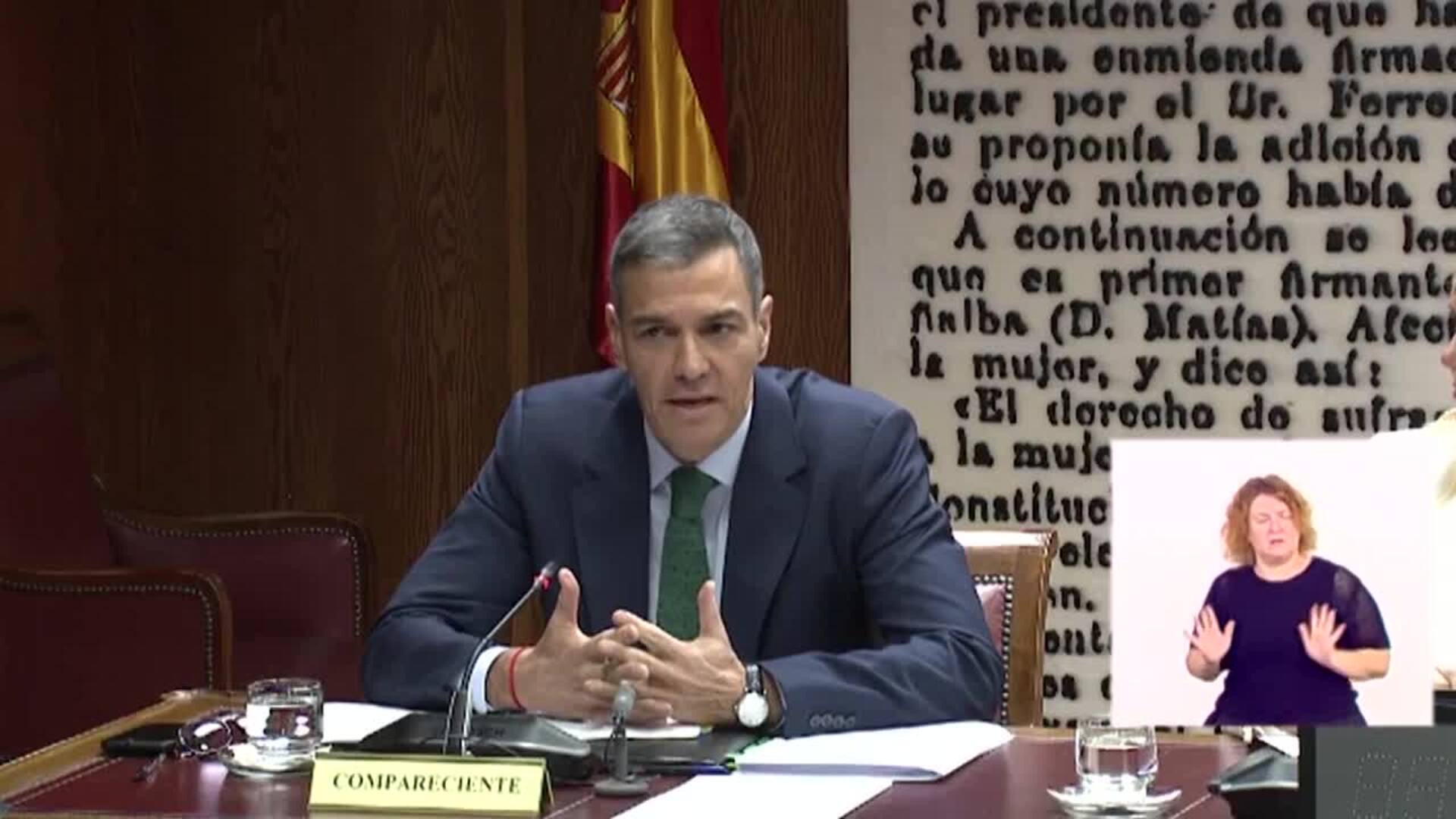 Sánchez admite que ha cobrado en efectivo del PSOE pero nunca por encima de mil euros