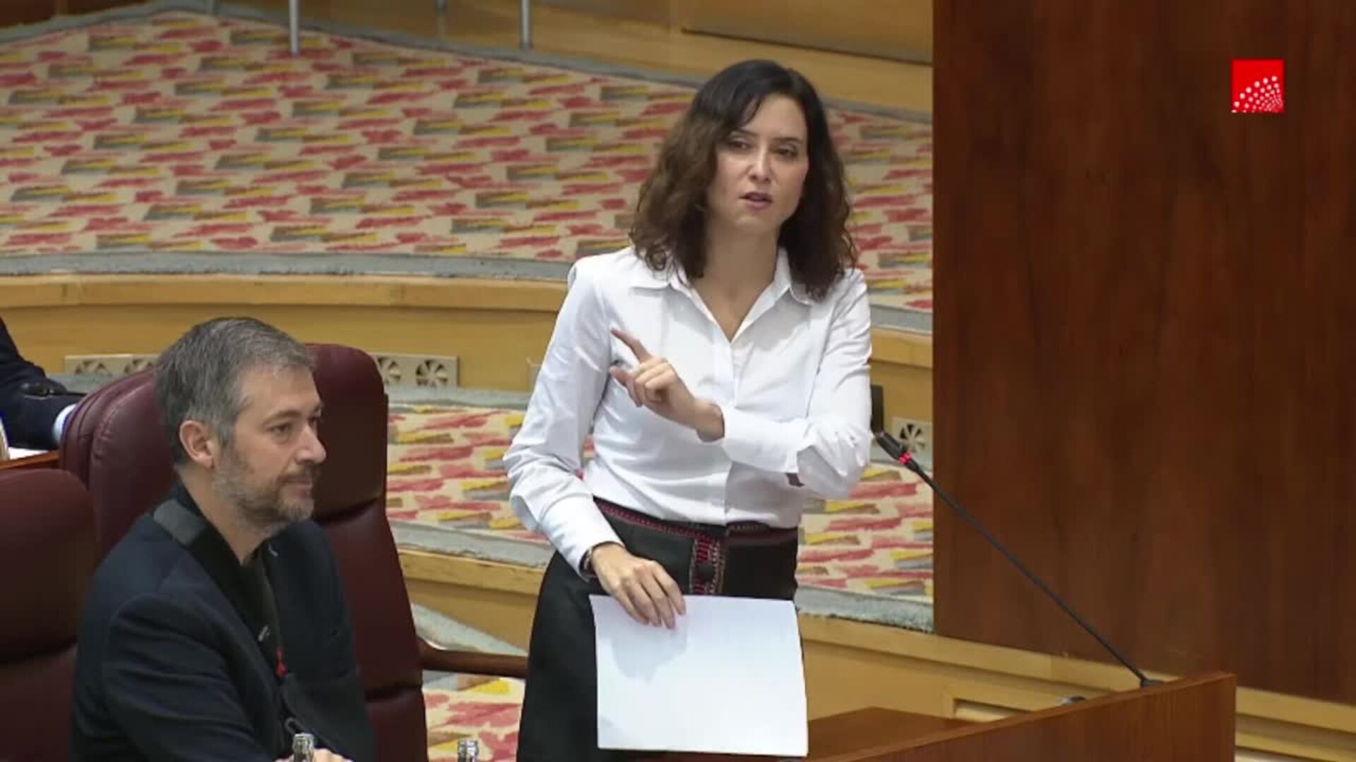 Ayuso critica que Madrid sea el "cajero automático" de Sánchez