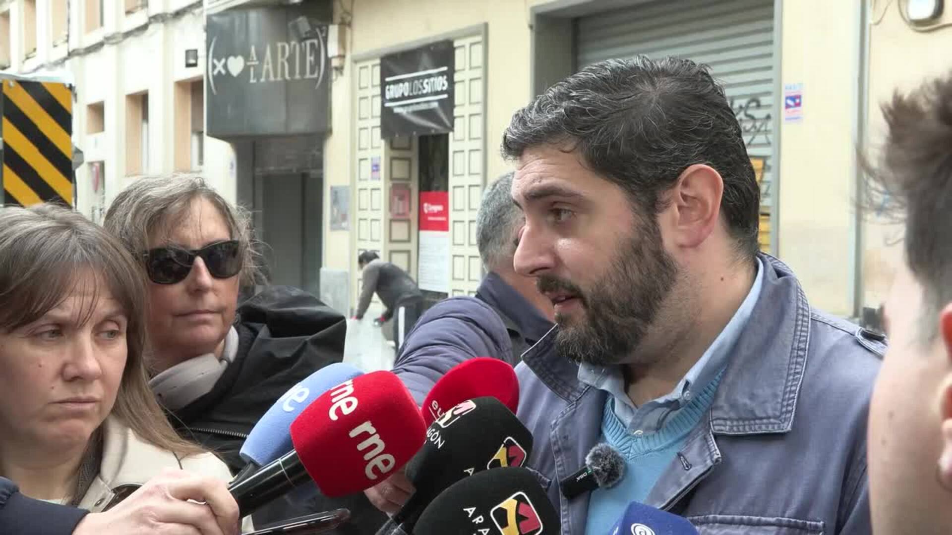 Nolasco afirma que Azcón está "en un cortejo al PSOE"