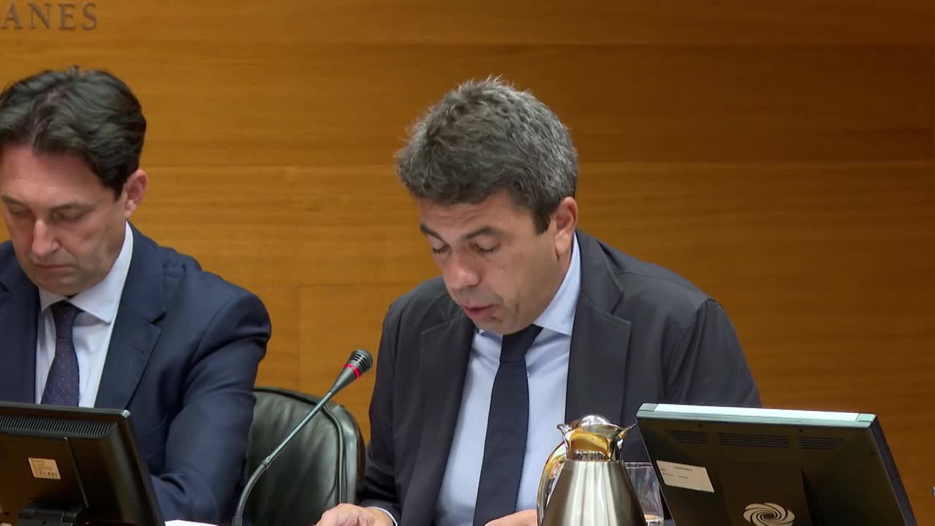 Mazón asegura que no retrasó el ES-Alert el día de la dana ni nadie le "pidió permiso"