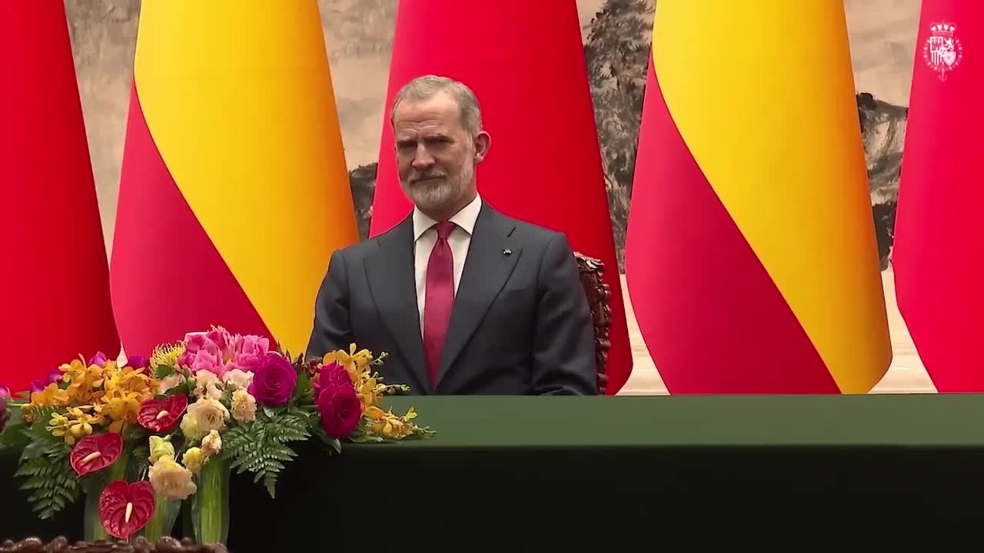 Encuentro entre el Rey y el presidente de la República Popular de China, Xi Jinping