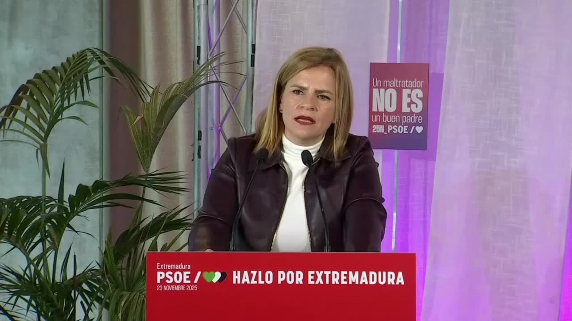 Bernabé asegura que hay "mujeres gobernando con políticas machistas"