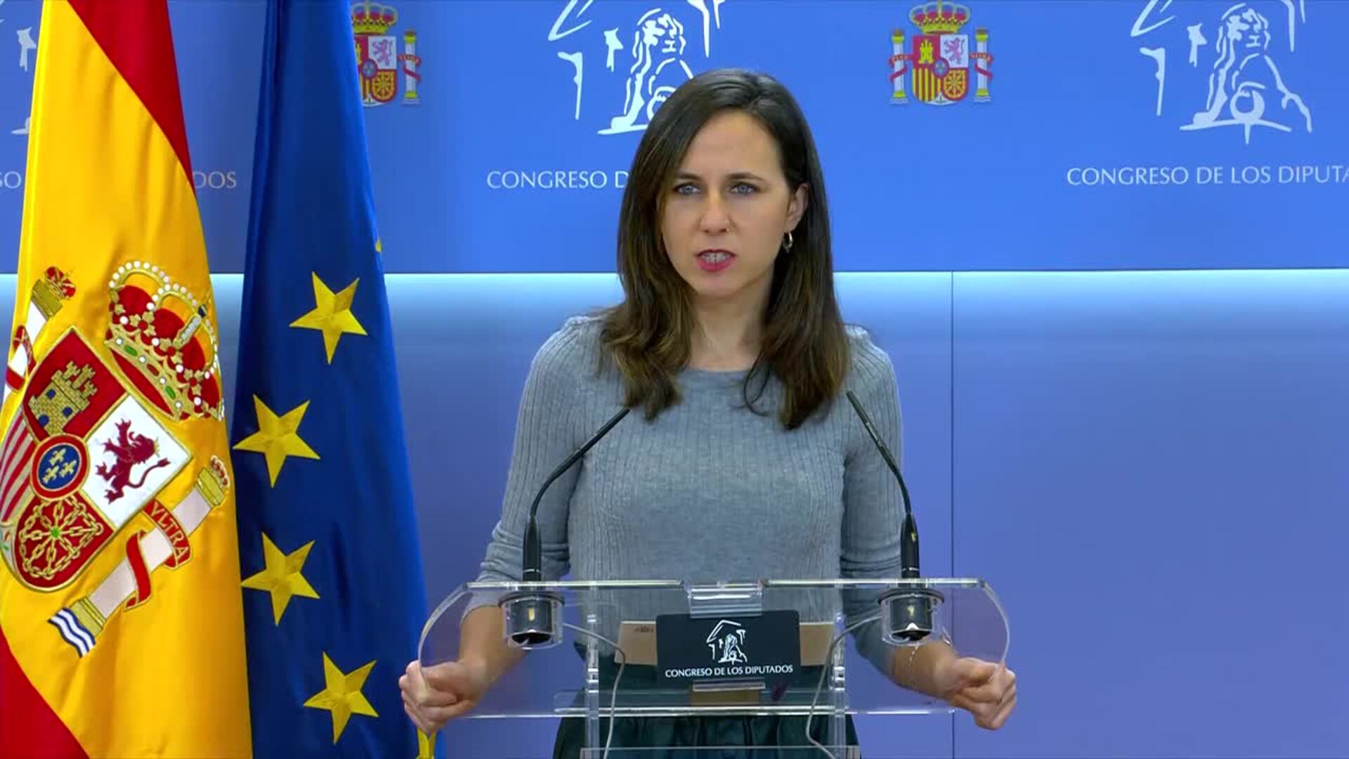 Belarra dice que el "machismo" de Feijóo es un "peligro" para las mujeres