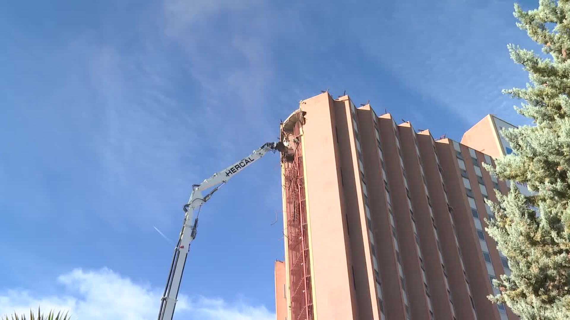 El 12 de Octubre inicia la demolición de la torre de 18 plantas de la Residencia General