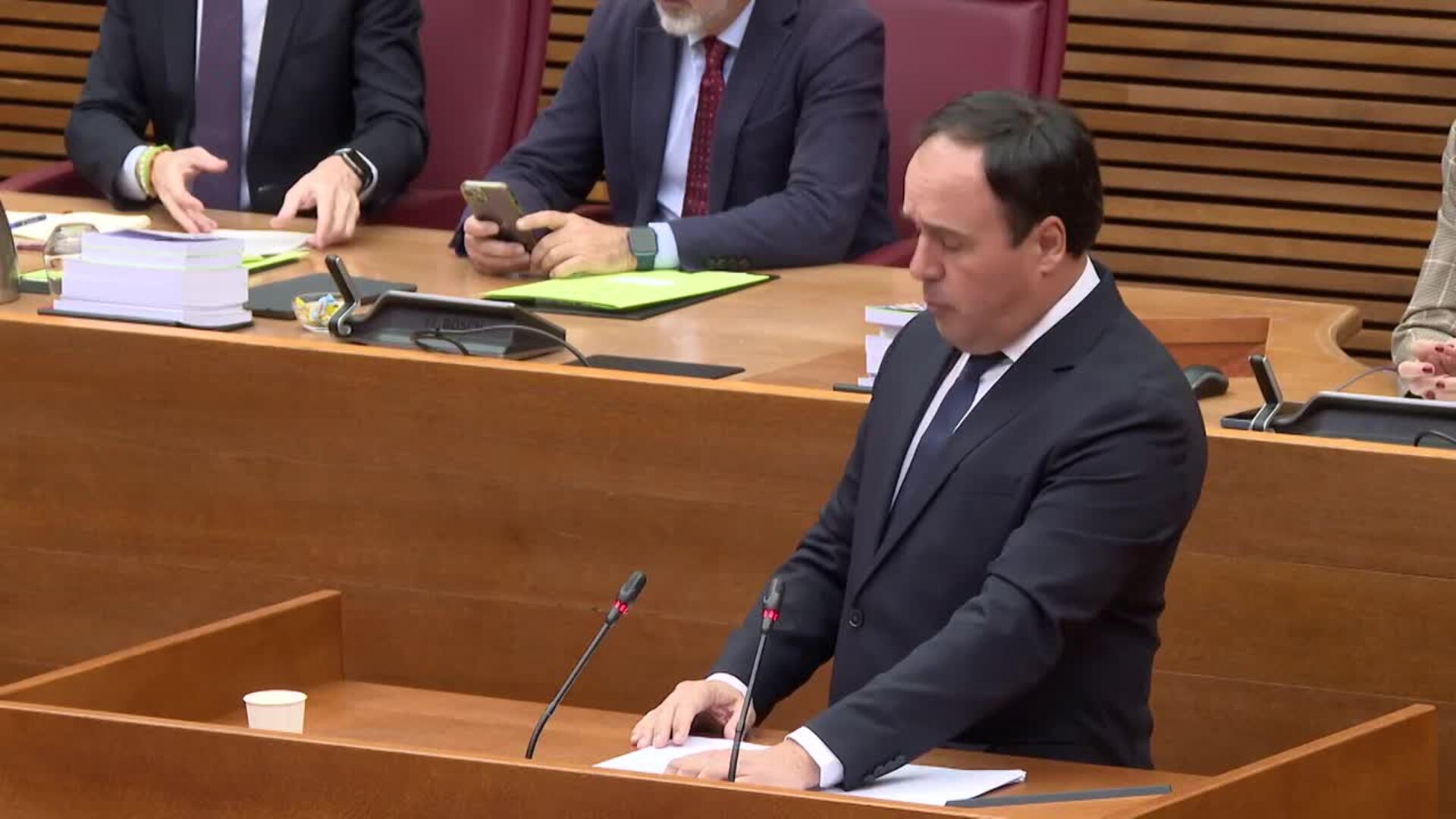 Pérez Llorca asegura que llega al debate de investidura "sin ningún acuerdo cerrado"