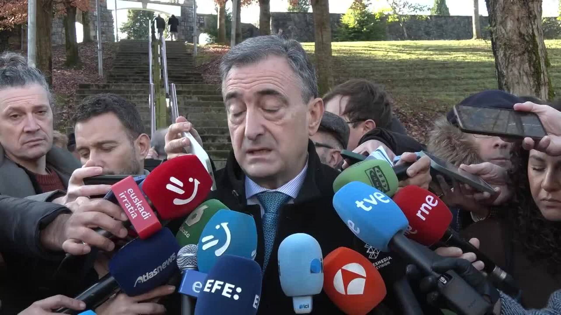 Esteban (PNV) reprocha al Rey que no acuda a Gernika (Bizkaia) para pedir "perdón"
