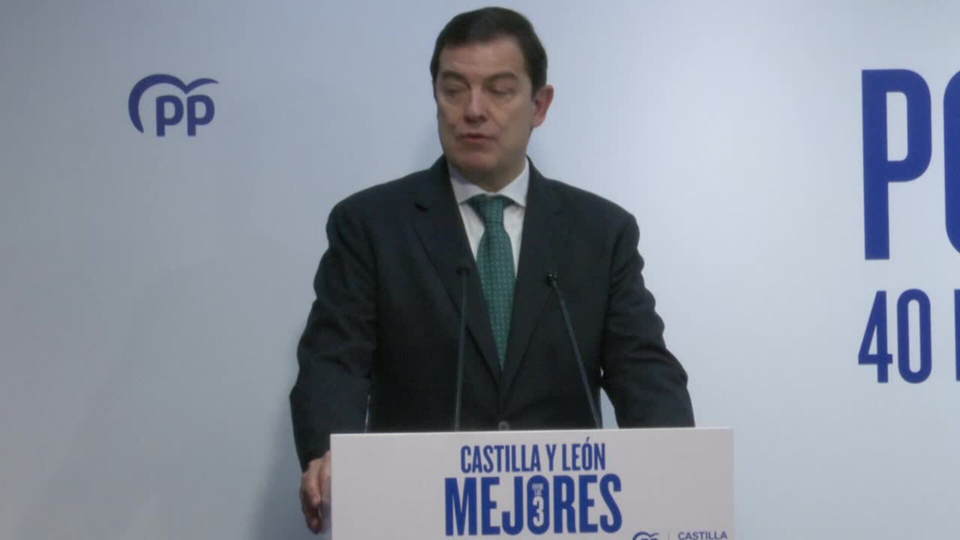 Mañueco marca 40 "retos" para subir a CyL en el "pódium" de España