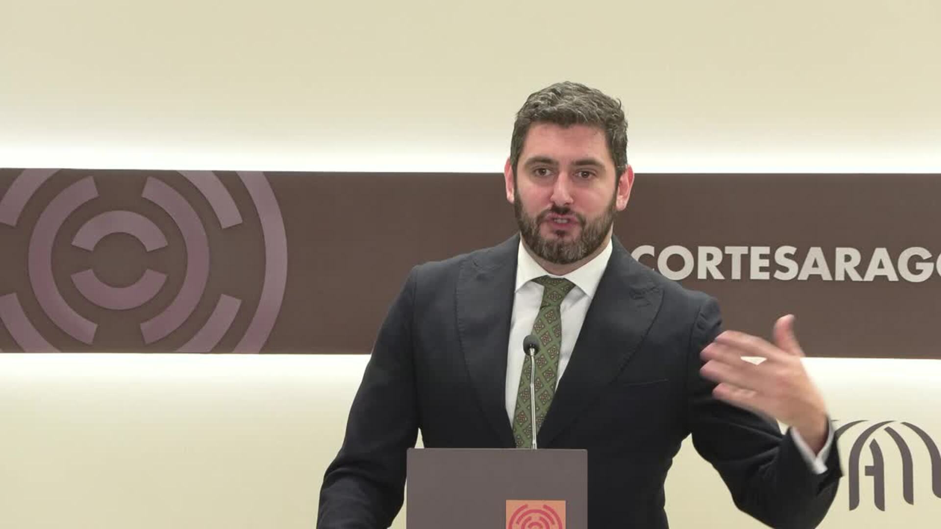 Nolasco cree que Azcón “quiere ir a elecciones” y exige ver los presupuestos