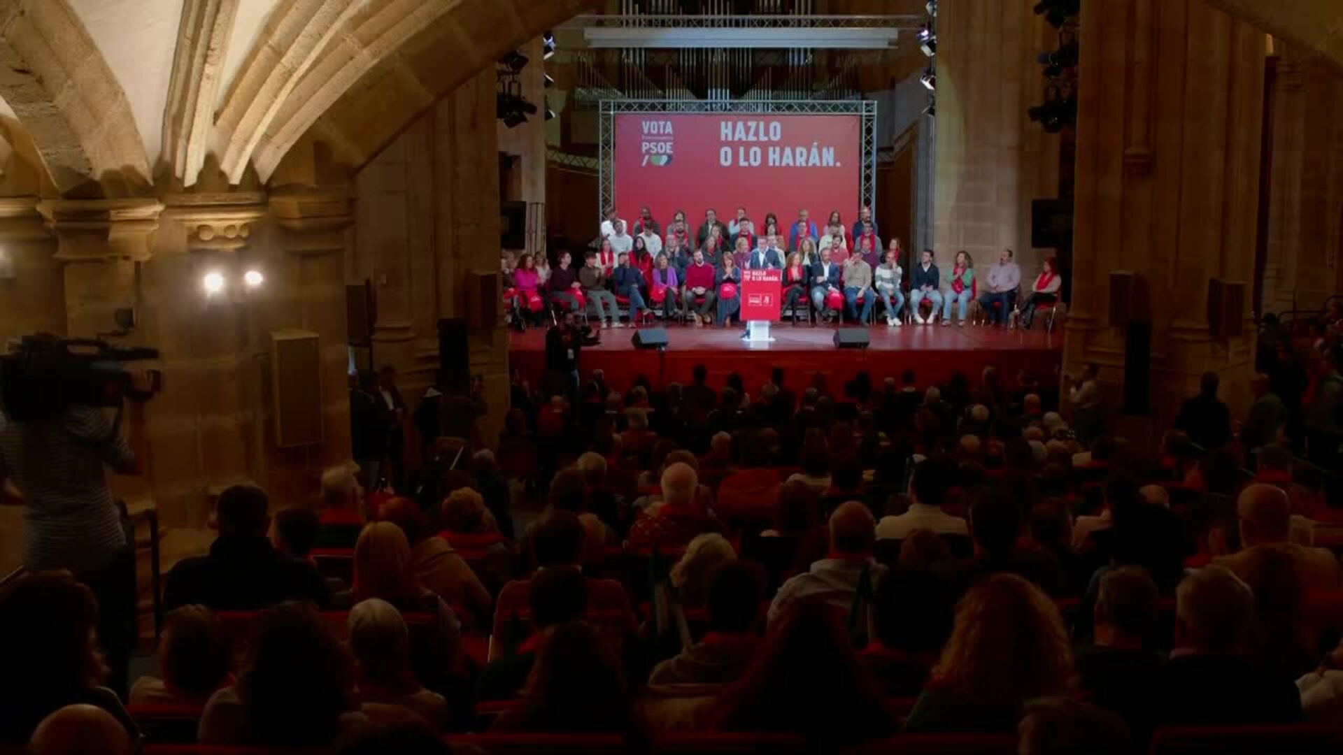 Gallardo augura que "la derecha se va a llevar una gran sorpresa" en las elecciones