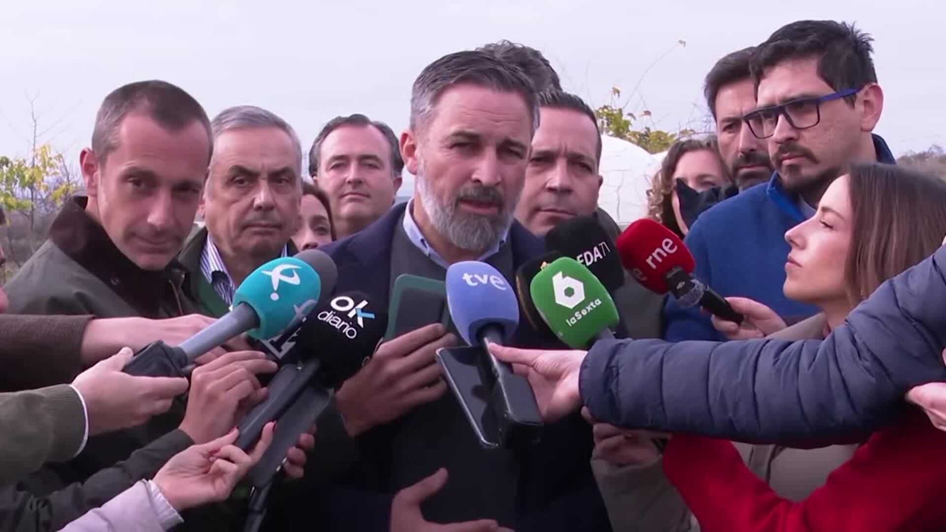Abascal ve "delirante" y "una huida hacia adelante" el balance del curso de Sánchez